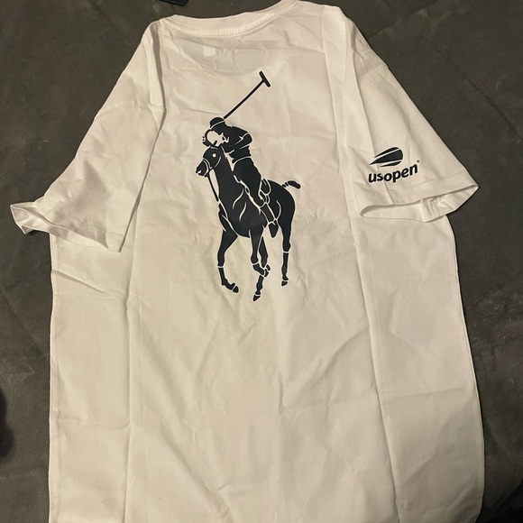 GentlyUsedOfficial USTA Ralph Lauren Ball Boy Tryout T (NYC Arthur Ashe Stadium) - Picture 3 of 3